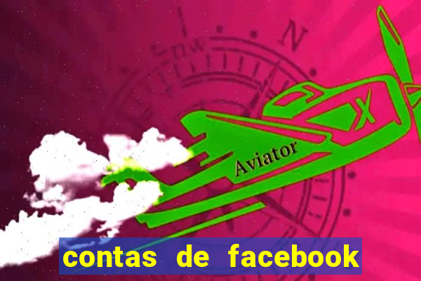 contas de facebook abandonadas com senha e email